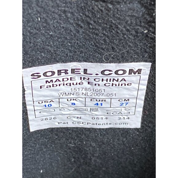 SOREL SLIMPACK Tall 10 Equestrian Riding Boot Shale Gray Waterproof RARE HTF - Picture 10 of 17